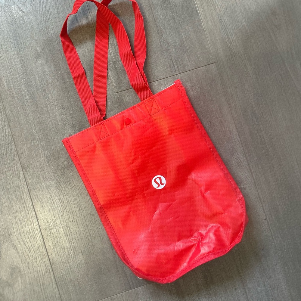 Lululemon Red Tote Bag